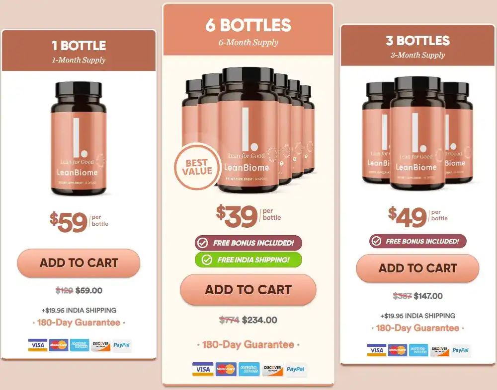 leanbiome price